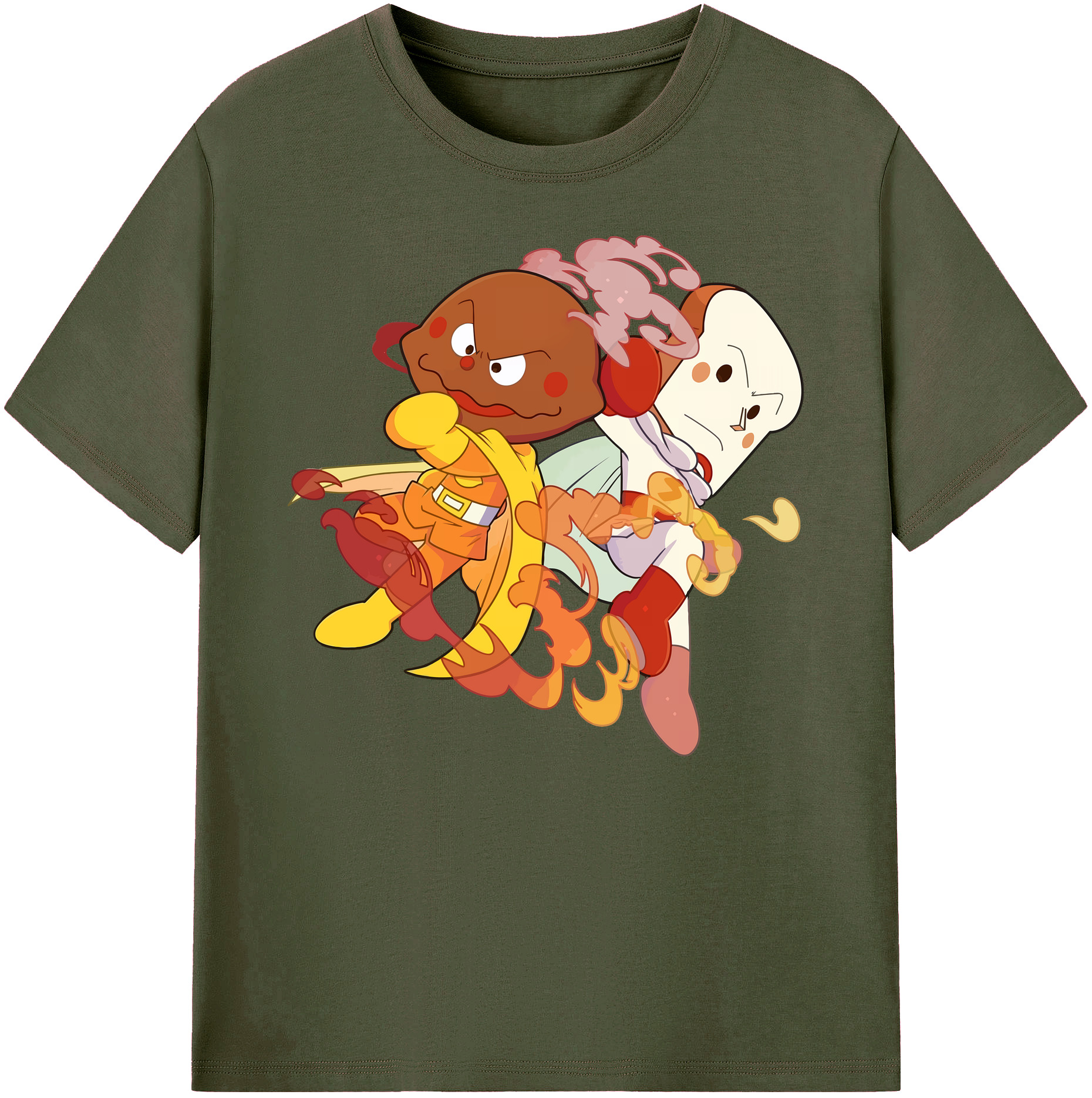 （画像用） アンパンマン Anpanman 綿100％ メンズ半袖Tシャツ｜肌触りやわらか＆通気性
